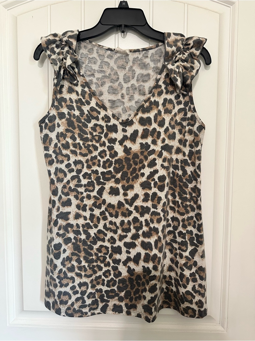 Leopard print tank
